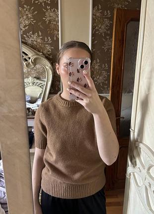 Жіночий джемпер, коричневий