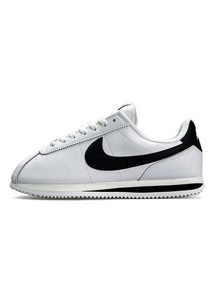 Кроссовки женские nike cortez w white black