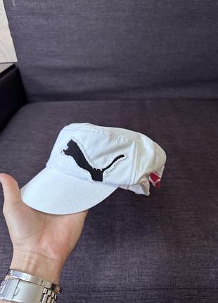 Білосніжна кепка puma 5