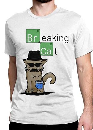 Футболка breaking cat