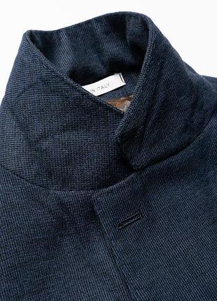 Linea sartoriale milano wool cashmere blend blazer jacket navy [bmh017427] 7