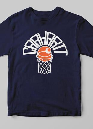 Футболка з принтом carhartt basketball