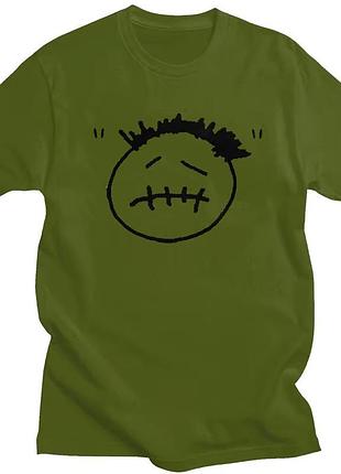 Футболка з малюнком тревіса скотта хакі, 2xl