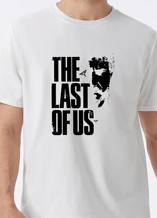 Футболка з гри "the last of us" білий, m