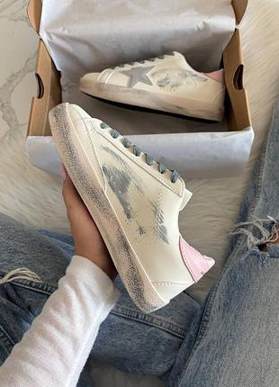 Golden goose cream  grey star 8