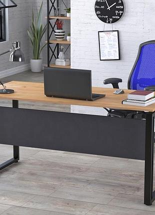 Письменный стол g-160-18 loft design дуб крафт золотой