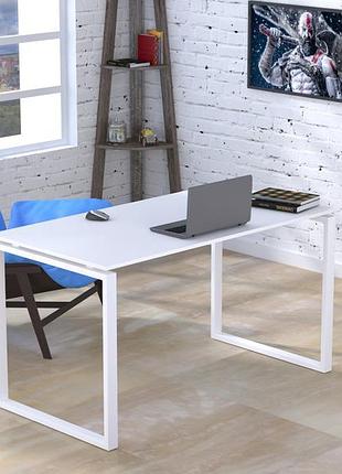 Письменный стол loft design q-135 белый