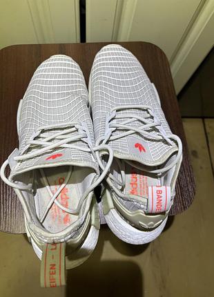 Кросівки adidas nmd_r1 сірі 5