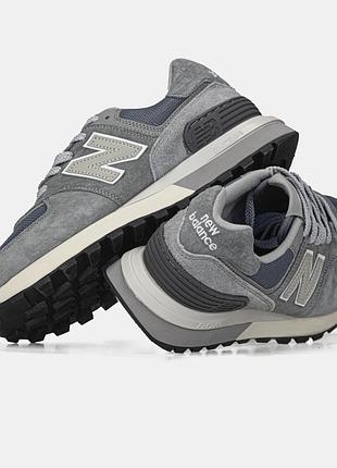 New balance 574 gray blue 8