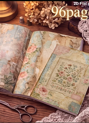 📖 винтажный 2d блокнот – 96 страниц