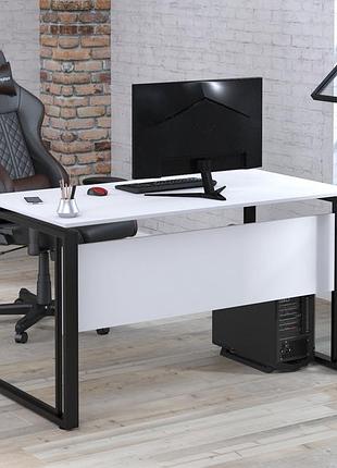 Письмовий стіл g-135-18 loft design білий