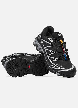 Кроссовки salomon xt-6 gore-tex black/silver 6