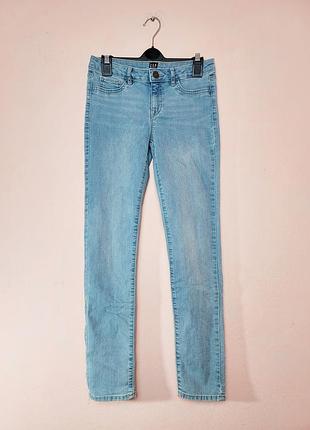 Джинси gap super skinny для дівчинки 12 років, 150 см, блакитні стрейч