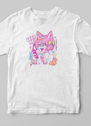 Футболка «kawaii» а4, білий
