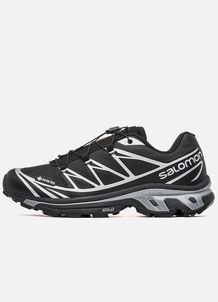 Кроссовки salomon xt-6 gore-tex black/silver 4