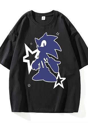 Футболка з принтом "sonic" сонік