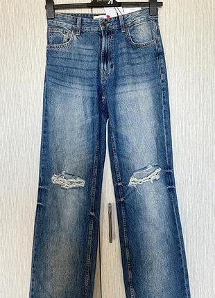 Джинси жіночі bershka wide нові 2
