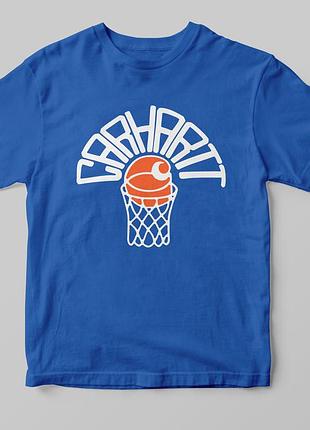 Футболка з принтом carhartt basketball