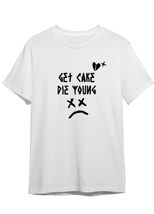 Футболка унисекс с принтом "lil peep" 1 белый, стандарт, m
