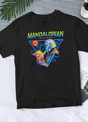 Футболка с принтом "mandalorian" 4 стандарт, 3xl