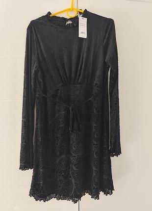 Платье, платье бархатное велюровое new look