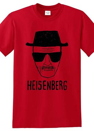 Футболка breaking bad "heisenberg" 3 красный