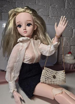 Колекційна шарнірна лялька bjd, 60 см