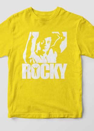 Футболка «рокки бальбоа (rocky)» желтый