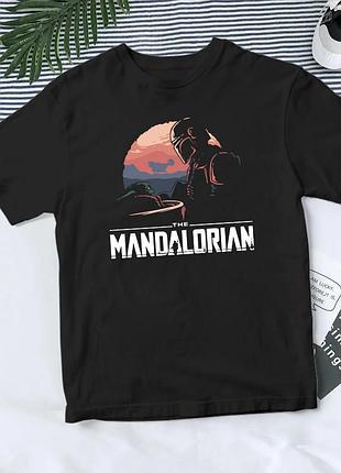 Футболка с принтом "mandalorian" 1 премиум, s