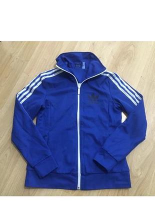 Олімпійка кофта adidas originals women's europa track jacket blue