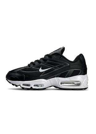 Кроссовки мужские nike air max snox black white