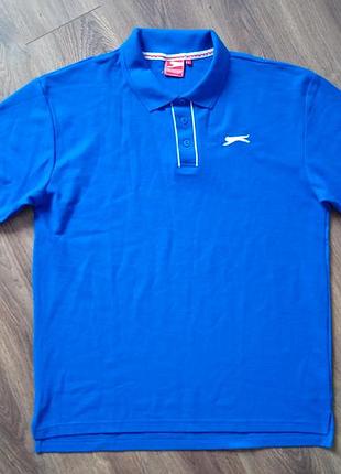 Брендова футболка поло slazenger.