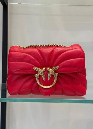 Оригинальн! pinko love bag puff красная 7