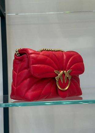 Оригинальн! pinko love bag puff красная 8