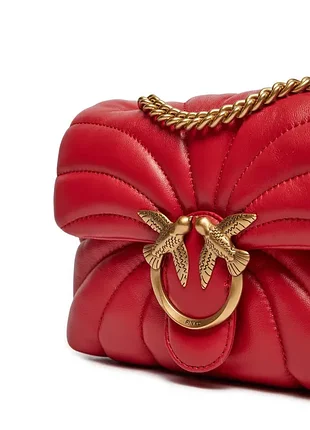 Оригинальн! pinko love bag puff красная 4