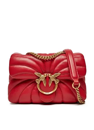 Оригинальн! pinko love bag puff красная