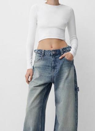 Джинси bershka baggy baloon 36р.