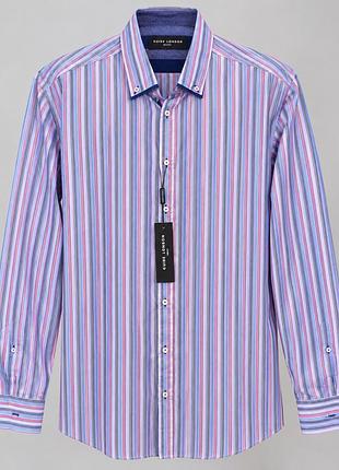 Сорочка чоловіча guide london у смужку, 3xl, 100% бавовна