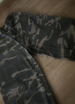 Джинсы военный окрас 2