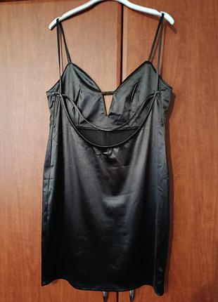 Сукня сарафан під атлас  h&m,l 5