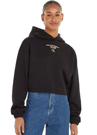 Жіноче худі calvin klein чорне