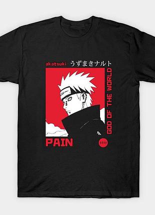 Футболка унісекс аніме naruto pain стандарт, xs