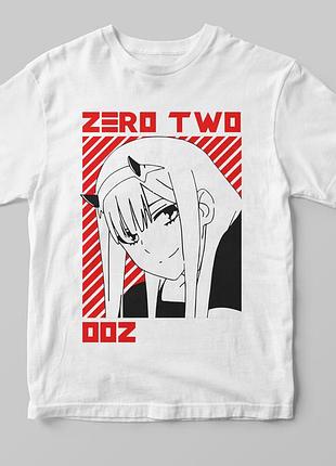 Футболка «002 zero two»