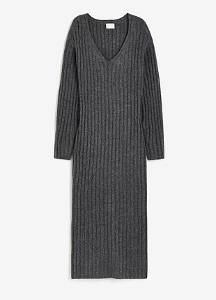 Тепла вязана сукня h&m
