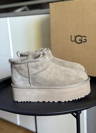 Уггі жіночі uggini platform 5 см на платформі