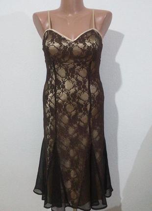 Гіпюрова сукня в білизняному стилі laura scott1 фото