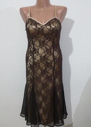 Гіпюрова сукня в білизняному стилі laura scott