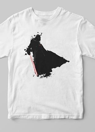 Футболка "lord vader" білий