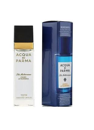 Acqua di parma blu mediterraneo cedro di taormina