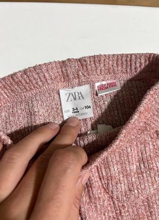 Лосинки в рубчик zara 3